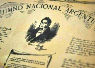 Se conmemoró el aniversario de la Canción Patria