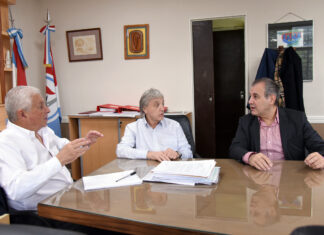 Lauritto recibió a los representantes de la Casa de Entre Ríos