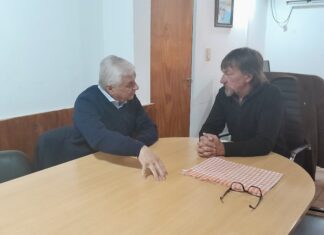 José Lauritto se reunió con Ramón Barrera en Colonia Elía