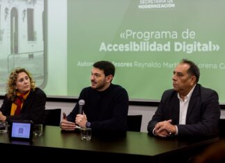 Las páginas web de la Provincia serán accesibles para personas con discapacidad