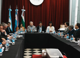 Se concretó la reunión de gabinete conjunto en Nogoyá