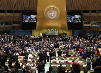 La Asamblea de la ONU votó a favor del ingreso de Palestina como miembro