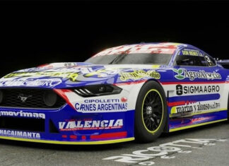 TC en Concepción: Se estrenará un nuevo Ford Mustang