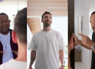 Messi causó furor con su aparición en el tráiler de la película «Bad Boys»