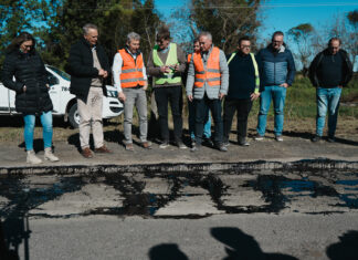 Rogelio Frigerio activó el reinicio de la obra pública