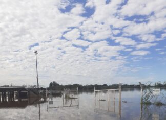 Ya son 17 las familias afectadas por la creciente del río Uruguay
