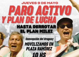 El sindicalismo combativo se concentra en la plaza Ramírez