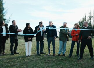 Frigerio participó de la inauguración del Parque Solar Fotovoltaico en Pueblo Liebig
