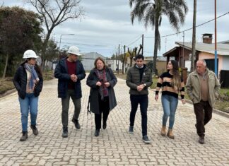 Culminó la tercera etapa de pavimento en Pronunciamiento