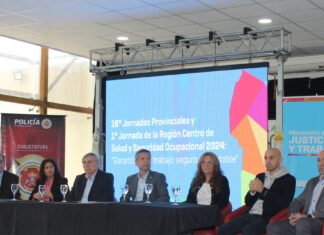 Nuestra provincia en las jornadas de seguridad ocupacional de la Región Centro