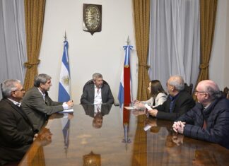 El Gobernador recibió a referentes de la Asociación de Clínicas y Sanatorios de Entre Río