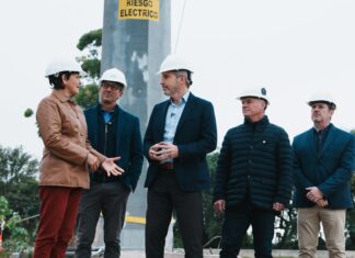 Energía: El Gobernador recorrió obras en estación transformadora entrerriana