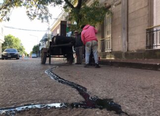Continúa hoy el bacheo y la toma de juntas en calles pavimentadas