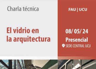 Diseño industrial: Habrá una charla sobre los usos del vidrio en la arquitectura