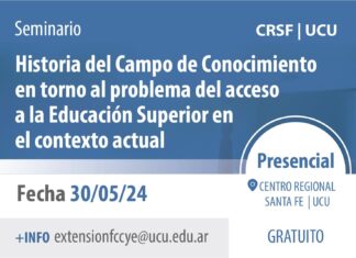 Centro Regional de UCU dictará un seminario sobre la historia del campo del conocimiento