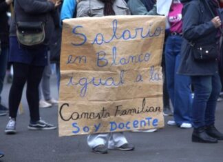 LEY BASES. Agmer se suma este miércoles al paro nacional