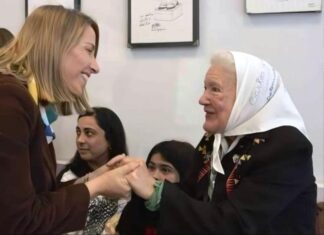 ÚLTIMO ADIÓS. La dirigencia entrerriana despidió a Nora Cortiñas