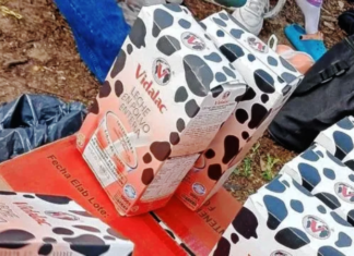 CONCORDIA. Vendían leche recientemente enviada por Nación