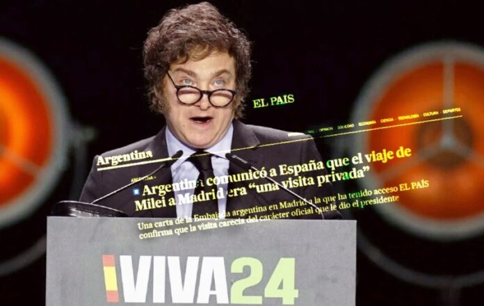 08 Milei Rey de España