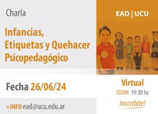 La próxima semana realizarán una charla sobre «Infancia, etiquetas y quehacer psicopedagógico»