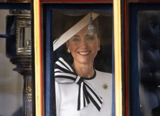 Kate Middleton reapareció en público por primera vez desde que le diagnosticaron cáncer