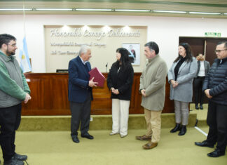 El intendente José Lauritto recibió a la vicegobernadora Alicia Aluani