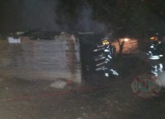 Un incendio consumió una vivienda en la ciudad