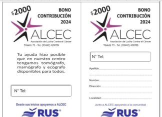 En favor de su gran obra, Alcec pone en marcha la venta de su bono contribución 2024
