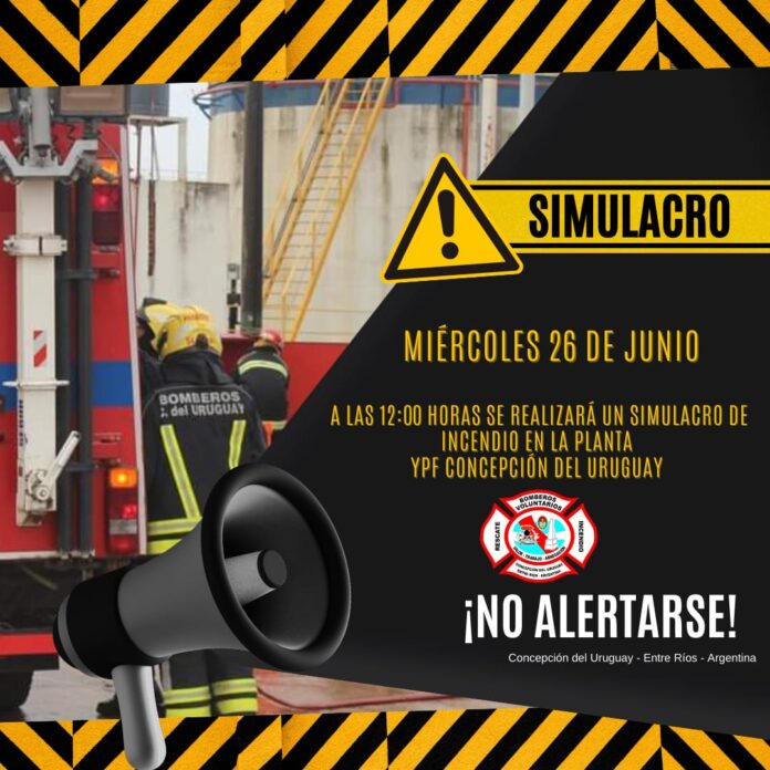 bomberos - simulacro de incendio1