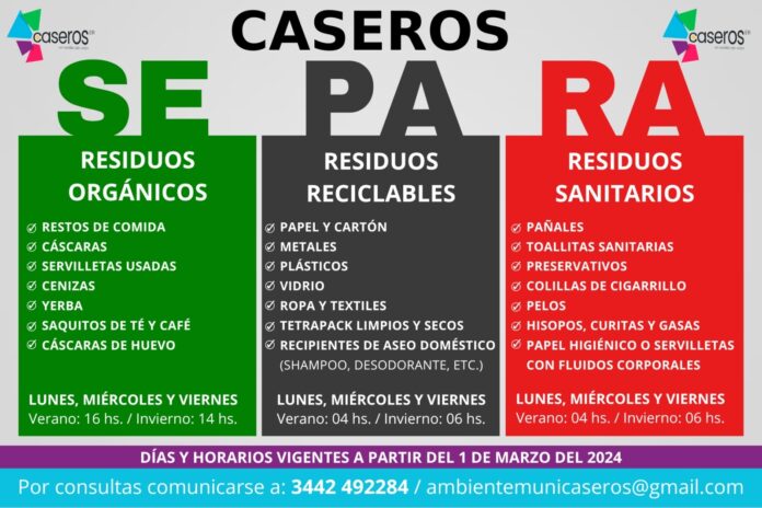 caseros - separación de residuos1