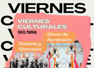 Los Viernes Culturales en el Marga proponen un show de acrobacias, danzas y gimnasia