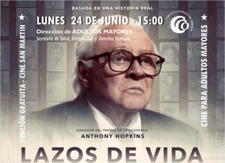 Nueva película para la función del cine gratuito para adultos mayores