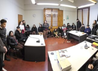 Estudiantes secundarios visitaron los Tribunales de Colón