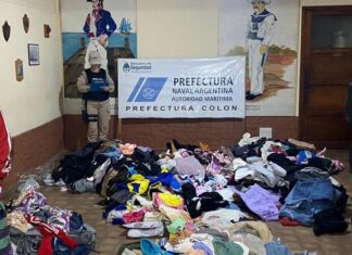 Colón: Prefectura secuestró un cargamento de mercadería