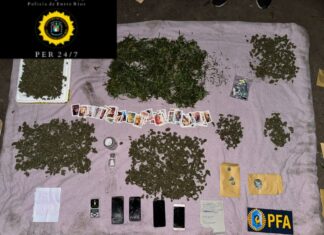 Allanamientos en Concepción del Uruguay: dos detenidos por presunta venta de drogas por Internet