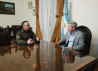 Acuerdan con Gendarmería generar la sinergia en materia de seguridad