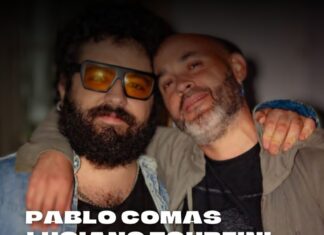 Pablo Comas y Luciano Tourfiní en el Centro Cultural La Gotera