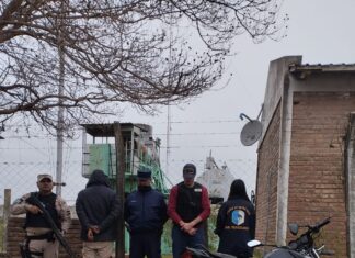 Durante un operativo conjunto, atraparon a un prófugo de la justicia