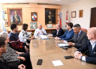 Lauritto recibió a la gestión provincial de Cultura