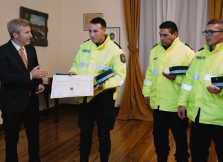 Reconocieron a policías que detectaron 500 kilos de explosivos en puesto caminero