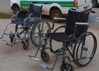 Alumnos de Técnica entrerriana ponen en condiciones sillas de ruedas