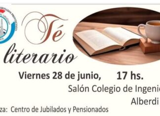 El Centro de Jubilados Provinciales organiza su té literario