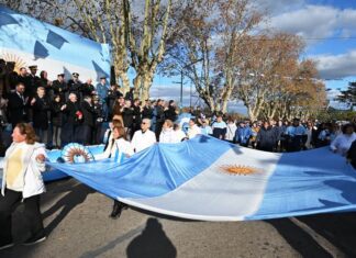 DÍA DE LA INDEPENDENCIA. Gualeguaychú fue sede de los festejos oficiales