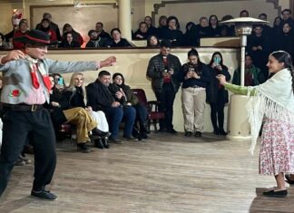 Nogoyá vivió la celebración de la Misa Criolla en víspera de la fiesta patronal