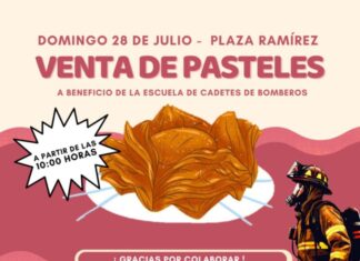 Venta de Pasteles a Beneficio de la Escuela de Cadetes de Bomberos