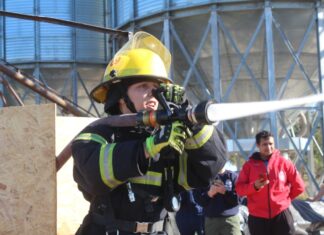 Se realizó la preselección regional para el Desafío de Habilidades Bomberiles 2024