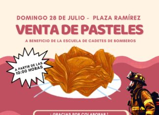 Venta benéfica en favor de la Escuela de Cadetes de Bomberos