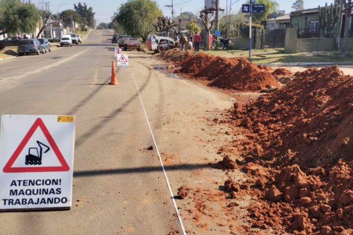 concordia - iniciaron los trabajos para instalar gas natural a la escuela secundaria de la uner1