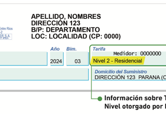 Enersa reiteró a los usuarios N2 a inscribirse en el registro RASE