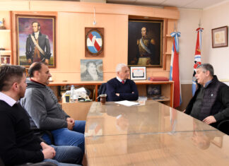 Avicultura: Lauritto se reunió con autoridades de Tres Arroyos